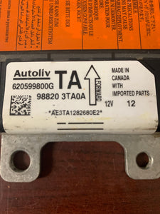 Nissan Altima AIRBAG CONTROL MODULE P/N 988203TA0A (P)