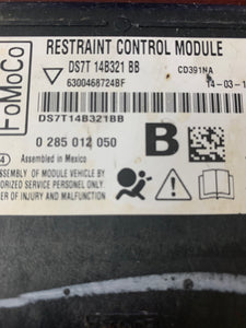 Ford Fusion Airbag Module P/N DS7T-14B321-BB (P)