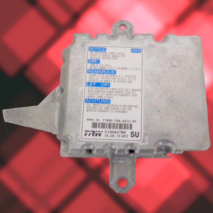 HONDA CR-V AIRBAG CONTROL MODULE PN: 77960-T0A-A212-M1 (P)