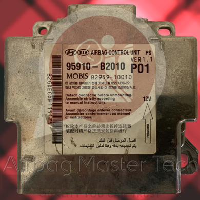 Kia Soul Airbag Control Module P/N 95910B2010 (P)